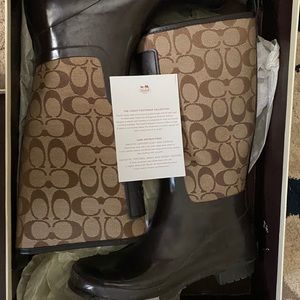 Coach Rain Boots